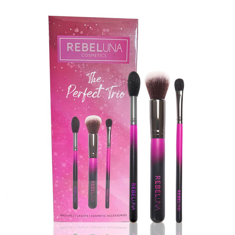 makeup brush set rebeluna cosmetics