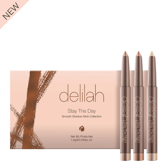 Delilah Cosmetics stay the day eyeshadows